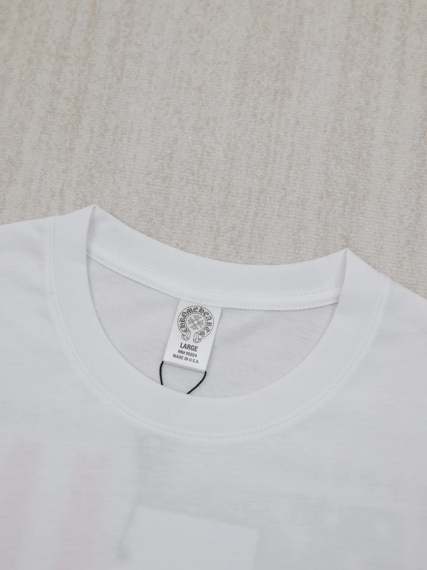 🅿️290 Chrome hearts*/Chrome Hearts 25 new flag rolled short-sleeved T-shirt. The fabric is made of 26 weave 200 grams of cotton. The printing uses a variety of printing techniques. Customized accessories Size: S/M/L
